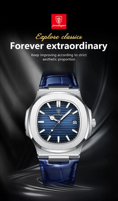 Top Luxury Square Man Watch