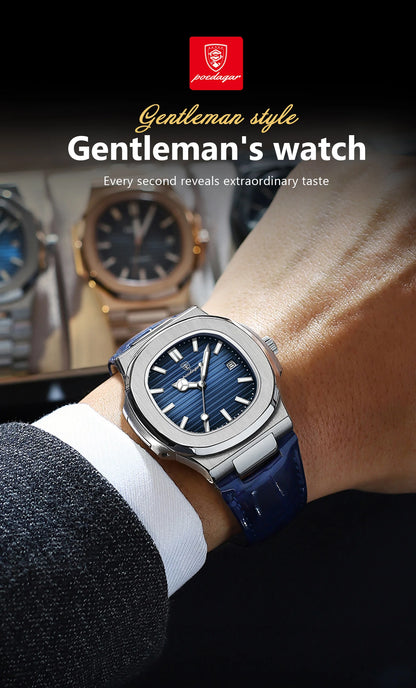 Top Luxury Square Man Watch