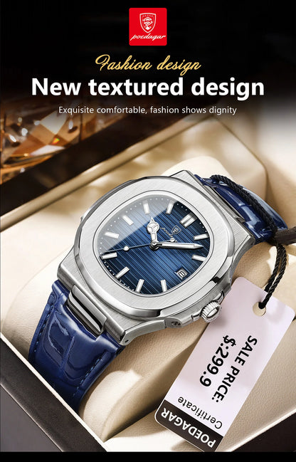 Top Luxury Square Man Watch