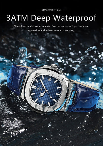 Top Luxury Square Man Watch